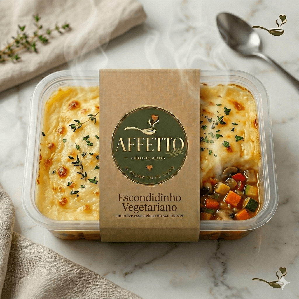 Escondidinho de Legumes com Purê de Mandioquinha