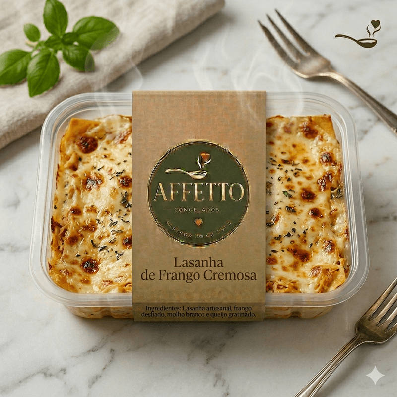 Lasanha Cremosa de Frango
