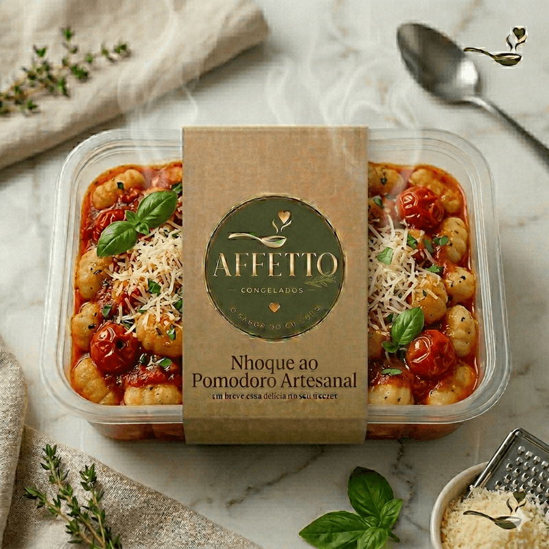 Nhoque ao Molho Pomodoro